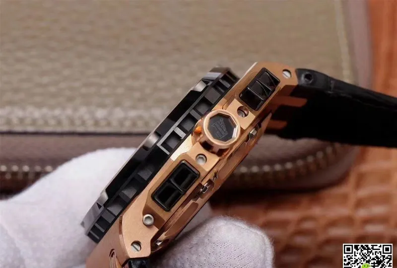 Audemars Piguet Royal Oak Offshore 26078RO.OO.D002CR.01 JF Factory 1:1 Best Edition Replica Watch Black Rubber Strap